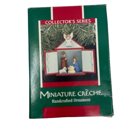 Hallmark Keepsake Ornament‎ 1989 Miniature Creche Nativity - Last in Series! - Picture 2 of 8